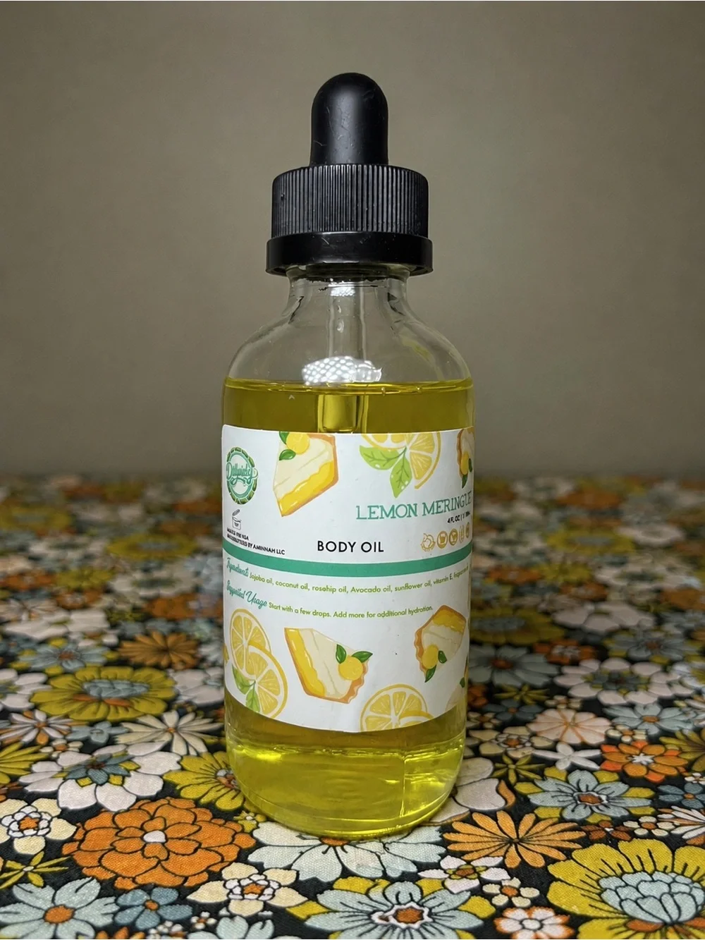 Aminnah/Dillpicky Lemon Meringue Body Oil